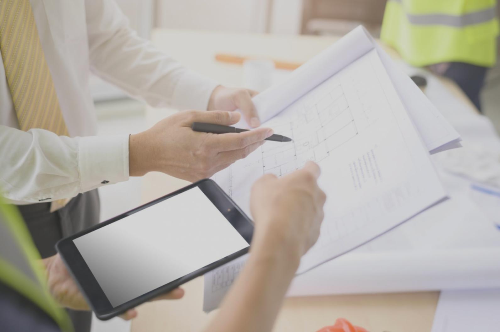 Espace de travail avec documents budgétaires